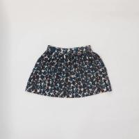 skirt ecru indigo