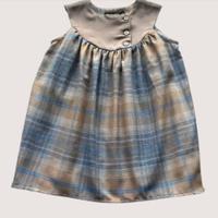 Hello Lupo -LEA DRESS - NOCCIOLA/BISCUIT