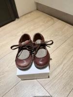 Pepè Children Shoes - Storm （棕千鳥格）淺格紋-小詩限定