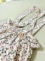 Green berri straps bloomer 綠色漿果與腮紅-吊帶燈籠褲