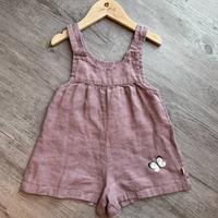Linen Puff Suit Pippa-乾燥玫瑰粉