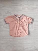 Light Pink Organic Seersucker Voile Essential Blouse