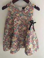 Burberry 特殊織紋花卉羊毛洋裝 90cm