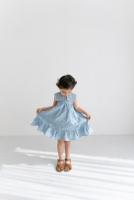 Soufflé dress / aqua
