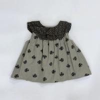 Nami dress - Flower / jacquard