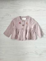 RUFFLE JACKET 荷葉下擺圓領外套