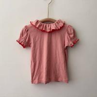 Balloon Sleeve Paloma Tee粉色泡泡袖上衣