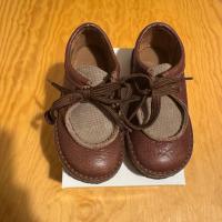 Pèpè Children Shoes - Storm（棕色千鳥格）