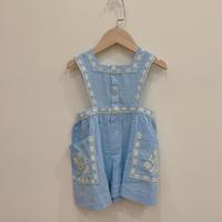 Clara Romper Airy Blue Linen
