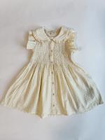 JE限定聯名-Ibiza Ruffle Top in Natural Check