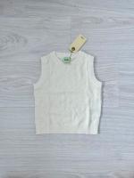 sweater vest - ecru
