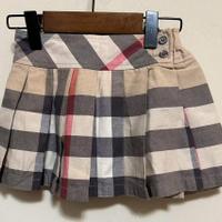 Burberry 經典格紋短裙 2Y