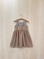 （已預定）Hello Lupo - MIA DRESS	NOCCIOLA/CHOCO PARFAIT