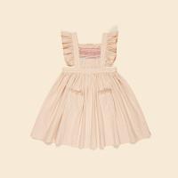 25SS Bessie pinafore - Cazan stripe
