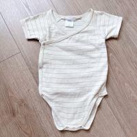 Susukoshi 有機棉和服式短袖包屁衣 1y