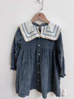 Luidia Dress - Duck Blue