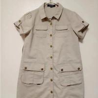 英國Burberry雙口袋短袖連身裙