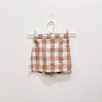 Soor ploom 格紋短褲裙 4Y
