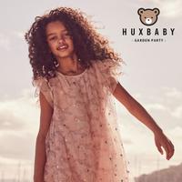 澳洲 Huxbaby 粉紅小花獨角獸系列軟紗洋裝