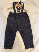 brooks trousers blue Denim
