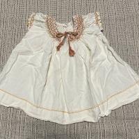 Smocking dress with lovely tassels