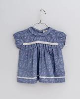 Juno blouse - Cornflower floral