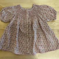 Carina Smock Dress in Golden Grove