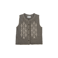Folk Vest - Koala 2y