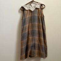  CARLOTTA DRESS - BISCUIT