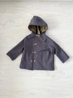 Midi coat - false indigo