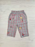 Lob embroidered trousers