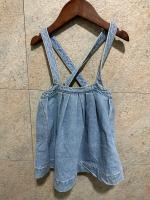 THE OVERSIZED DENIM PINAFORE