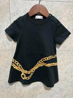 Logo Chain dress