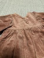 Suzu Blouse - Pink Beige Corduroy