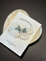 ohanamimo 編織蝴蝶髮夾
