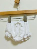 Popelin刺繡花苞短褲