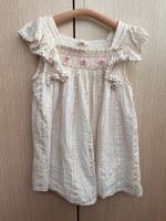 白色刺繡洋裝