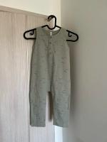  無袖連身褲 terry jumpsuit || flight