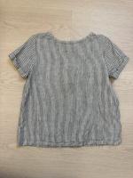 La petite Alice條紋亞麻短袖/98-104cm