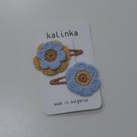Flower Crochet Hair Clips