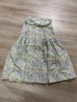 圓領子小花洋裝 Mayflower
