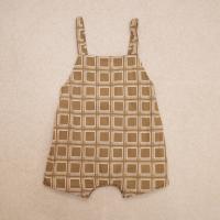 Correa Baby Romper - Brown Geo Print  2y