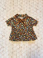 Scout Peplum Top Bark Brimfield