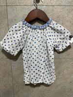 Blue Polka dot 上衣