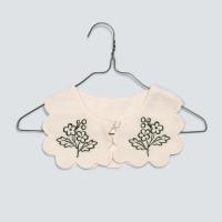 Scalloped Sailor Collar - Embroidered Floral（已保留）