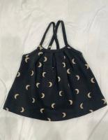 經典月亮吊帶短裙