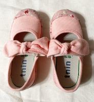 Tnin Shoe - GOLDEN LANE PINK BOW PINK RECYCLED SOLE