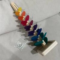Grunspecht  彩虹花瓣音樂樹 (小）