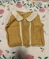Mustard Linen Pip Blouse