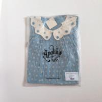 ESTHER DRESS-QUILT CALICO BLUE PEBBLE